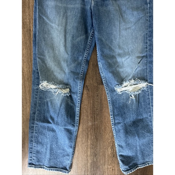 Mother Superior Jeans The Tomcat Playing With Scissors Sz 32 Med Blue Distressed - Picture 4 of 12